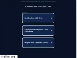 Sites similar to carrinoprovisions.com