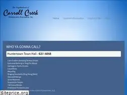 Sites similar to carroll-creek.com