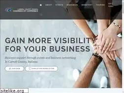 Sites similar to carrollcountychamber.com