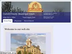 Sites similar to carrollcountycourt.org