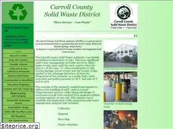 Sites similar to carrollcountysolidwaste.com