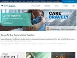 Sites similar to carrollhospitalcenter.org