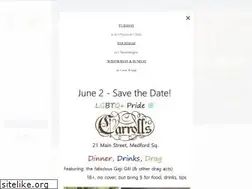 Sites similar to carrolls02155.com