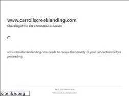 Sites similar to carrollscreeklanding.com