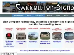 Sites similar to carrolltonsigns.com