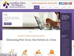 Sites similar to carrolltonwestpet.com