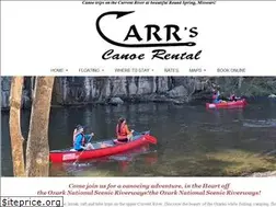Sites similar to carrscanoerental.com