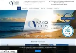 Sites similar to carrsvillas.com