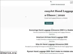 Sites similar to carry-on-baggage.com