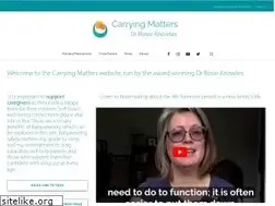 Sites similar to carryingmatters.co.uk