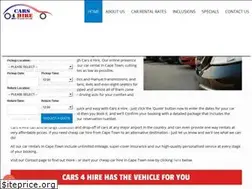 Sites similar to cars-4-hire.co.za