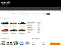Sites similar to cars-data.com