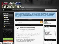 Sites similar to cars-from-italy.info
