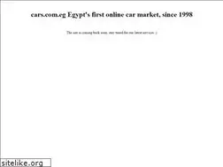 Sites similar to cars.com.eg