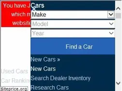 Sites similar to cars.usnews.com