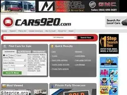 Sites similar to cars920.com