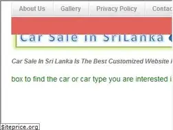 Sites similar to carsaleinsrilanka.com