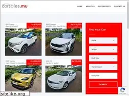 Sites similar to carsales.mu