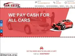 Sites similar to carsalescarremovals.com.au