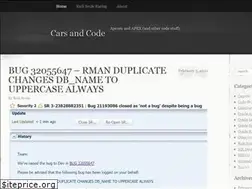 Sites similar to carsandcode.com