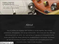 Sites similar to carsandcoffeela.com