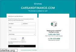 Sites similar to carsandfinance.com