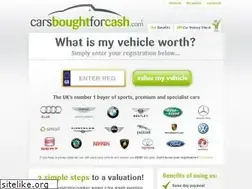 Sites similar to carsboughtforcash.com