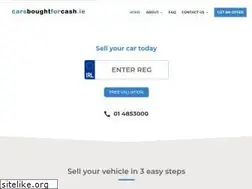 Sites similar to carsboughtforcash.ie