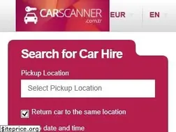 Sites similar to carscanner.com.tr