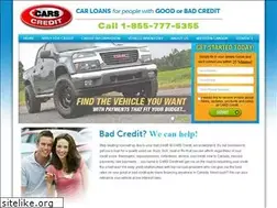 Sites similar to carscredit.ca