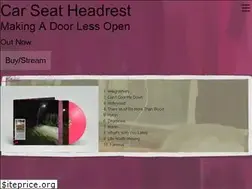 Sites similar to carseatheadrest.com
