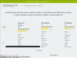 Sites similar to carsharingchecker.com