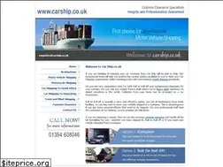 Sites similar to carship.co.uk
