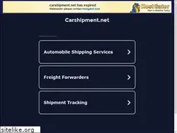 Sites similar to carshipment.net