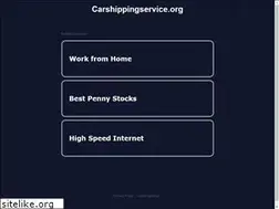 Sites similar to carshippingservice.org