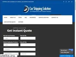 Sites similar to carshippingsolution.com