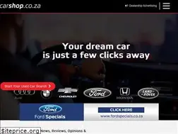 Sites similar to carshop.co.za