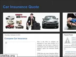 Sites similar to carsinsurancequote.blogspot.com