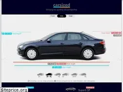 Sites similar to carsized.com