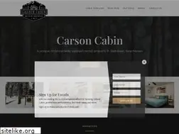 Sites similar to carsoncabin.com