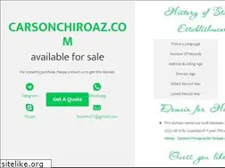 Sites similar to carsonchiroaz.com