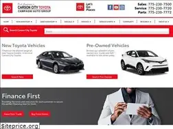 Sites similar to carsoncitytoyota.com
