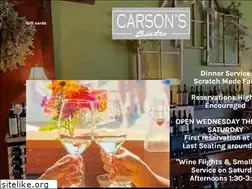 Sites similar to carsonsbistro.com