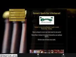 Sites similar to carsonssportsbar.com