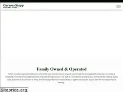 Sites similar to carsonstappfuneralhome.com