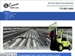 Sites similar to carsonsupplytx.com