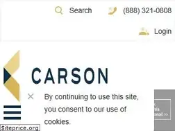 Sites similar to carsonwealth.com