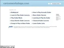 Sites similar to carsonworkshops.com