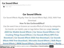 Sites similar to carsoundeffect.com
