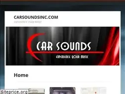 Sites similar to carsoundsinc.com